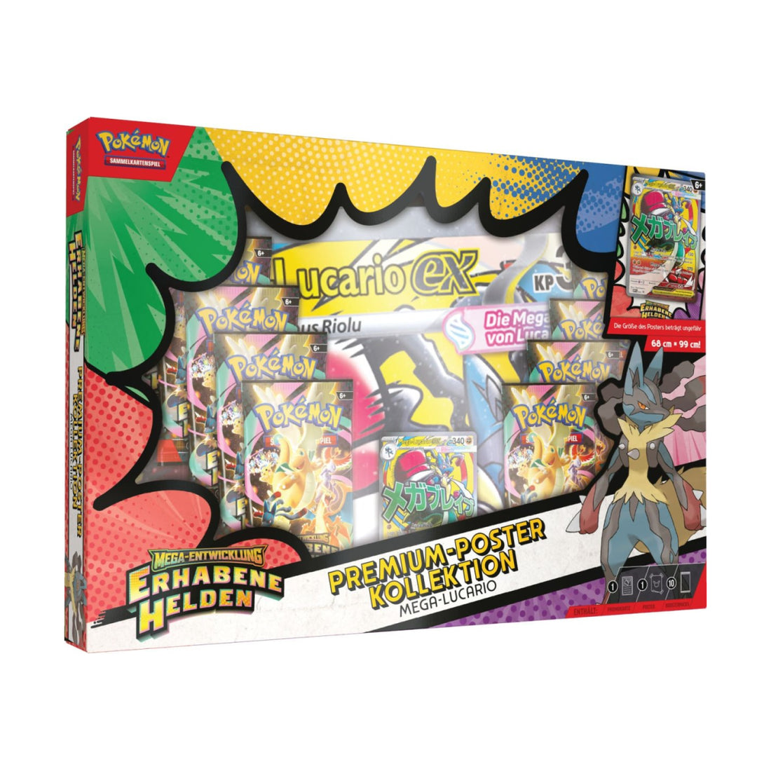 Pokemon Erste Partner Premium Poster Kollektion Gardevoir / Lucario