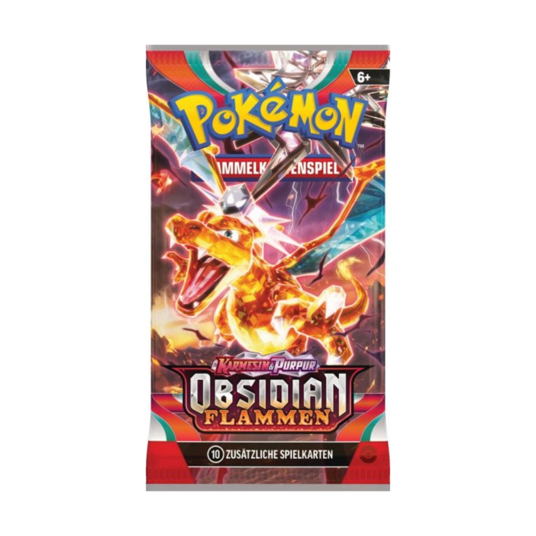 Pokemon Karmesin & Purpur Obsidian Flammen Booster Deutsch