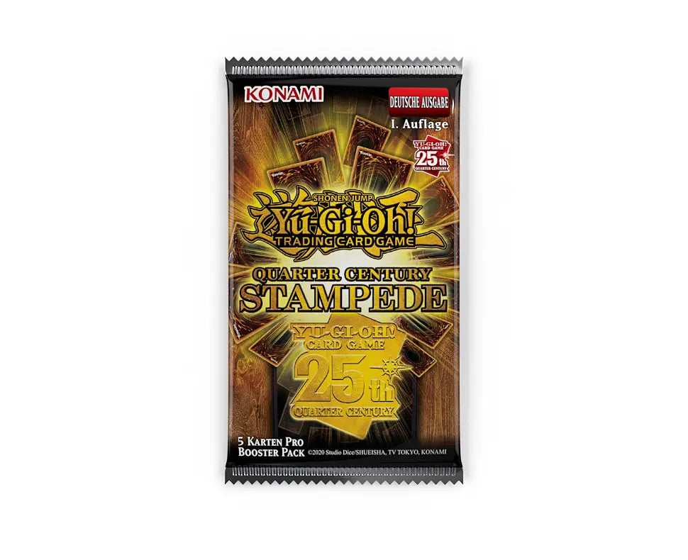 Yu-Gi-Oh! Quarter Century Stampede 1. Auflage Deutsch