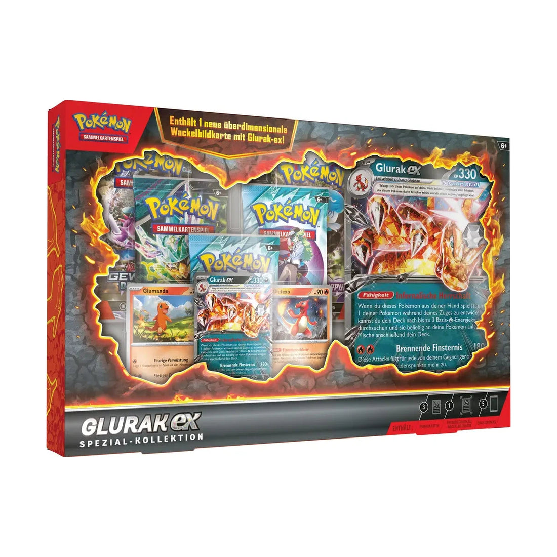 Pokemon Glurak ex Spezial Kollektion Deutsch