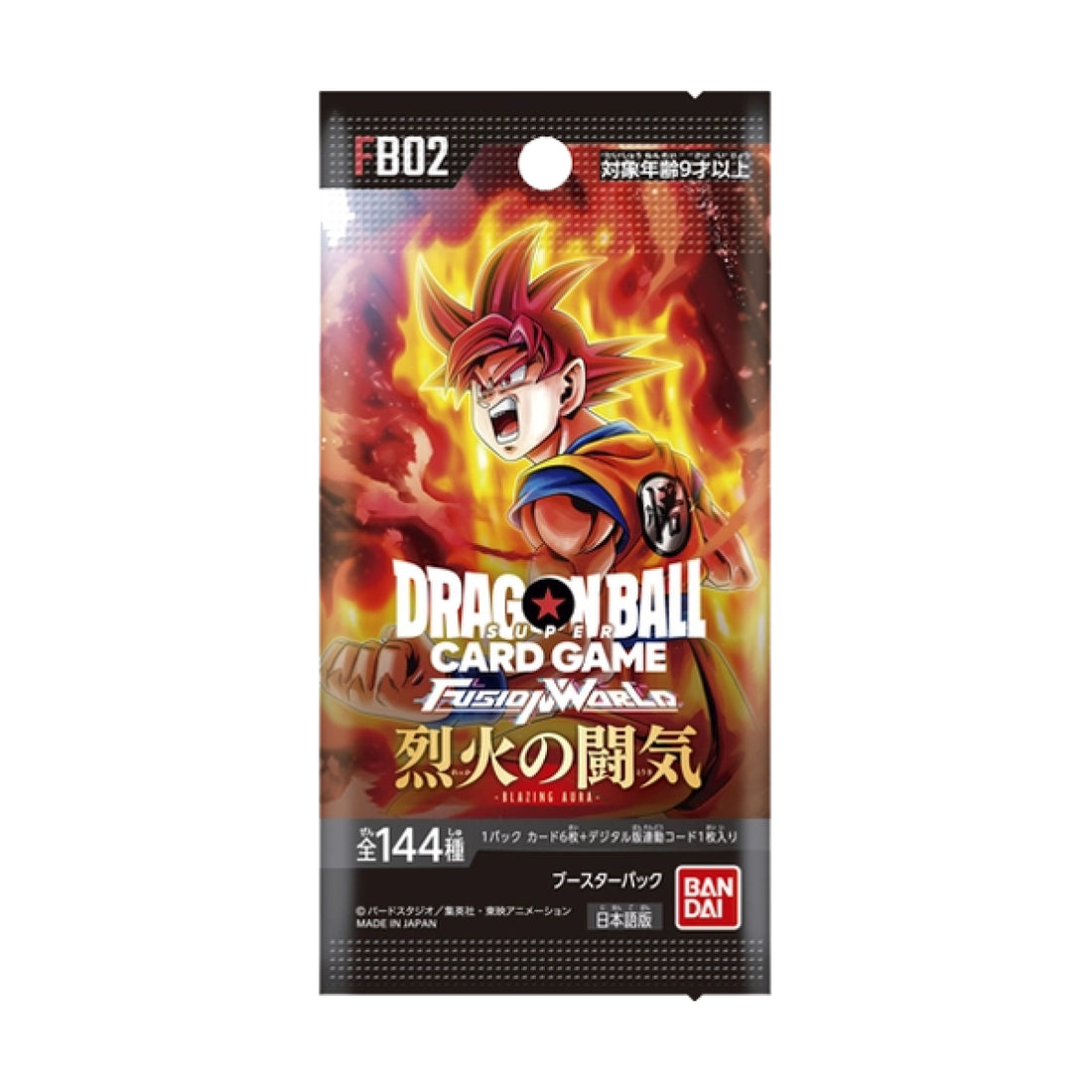 Dragon Ball Super Card Game Fusion World FB-02 Booster Japanisch