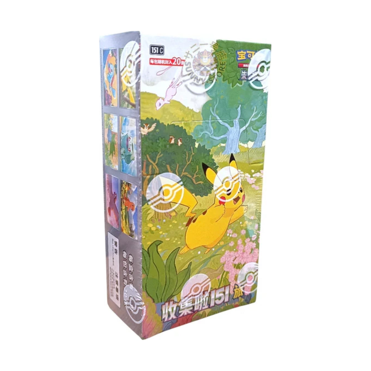 Pokemon 151 Journey Jumbo Display Vol.1 Chinesisch