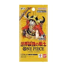 One Piece OP-17 The World’s Strongest Warriors Booster Japanisch
