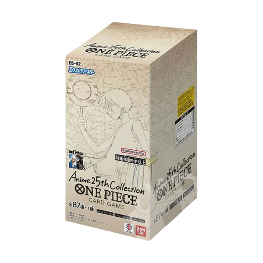 One Piece Memorial Collection Extra Booster Display EB-02 Japanisch