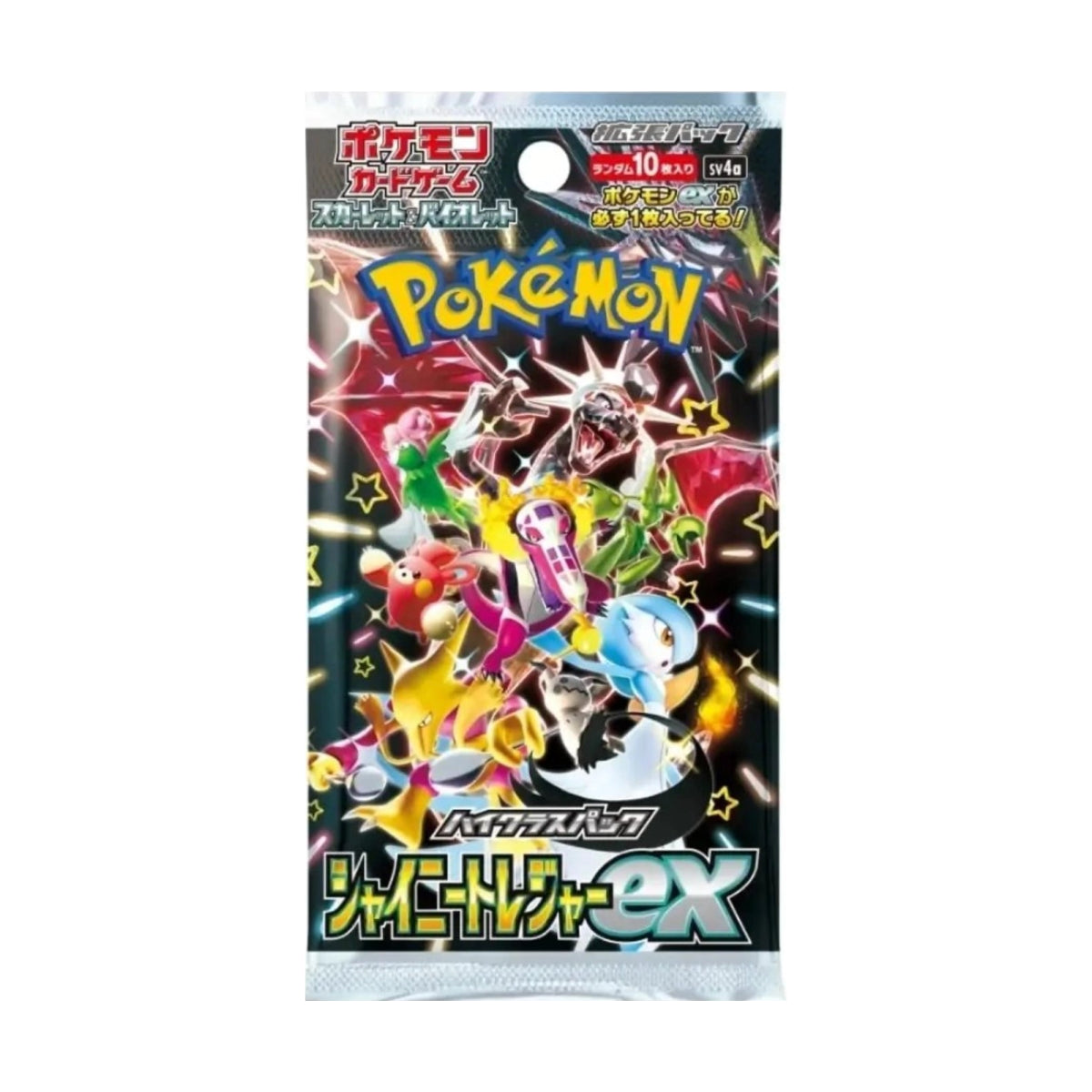 Pokemon Shiny Treasure EX Booster SV4A Japanisch