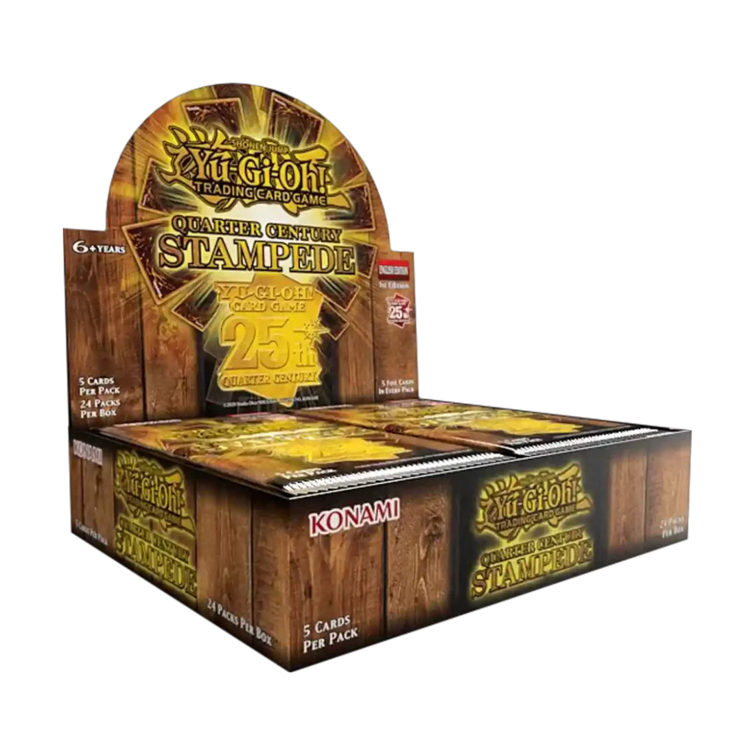Yu-Gi-Oh! Quarter Century Stampede Display 1. Auflage Deutsch