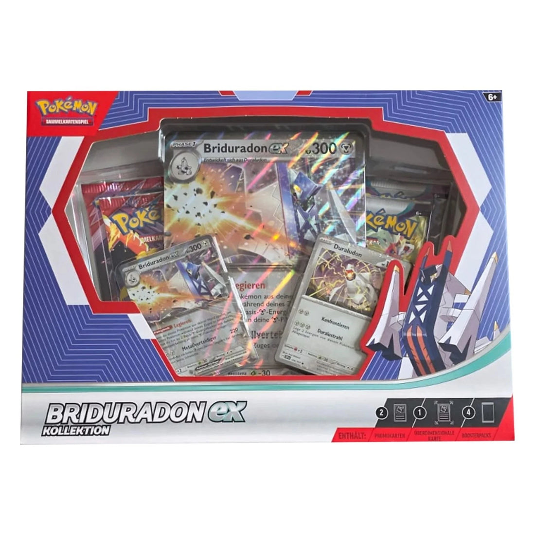 Pokemon Briduradon ex Kollektion Expert Exklusiv Deutsch