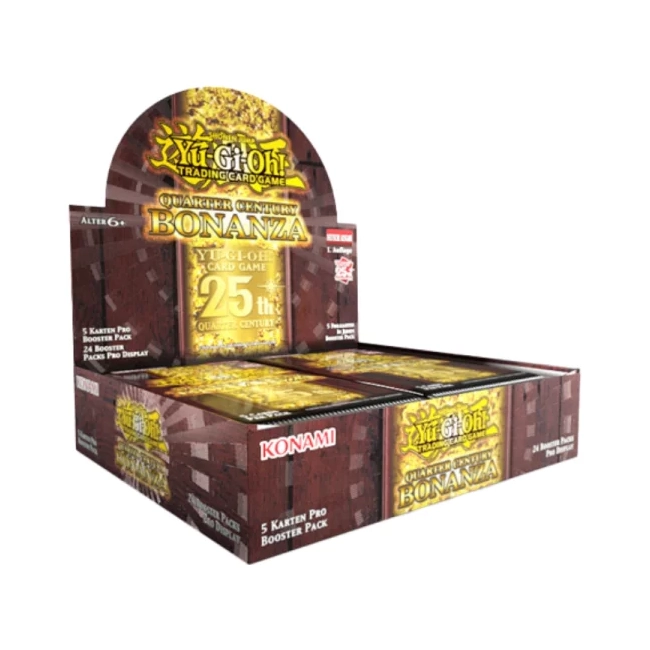 Yu-Gi-Oh! Quarter Century Bonanza Display 1. Auflage Deutsch