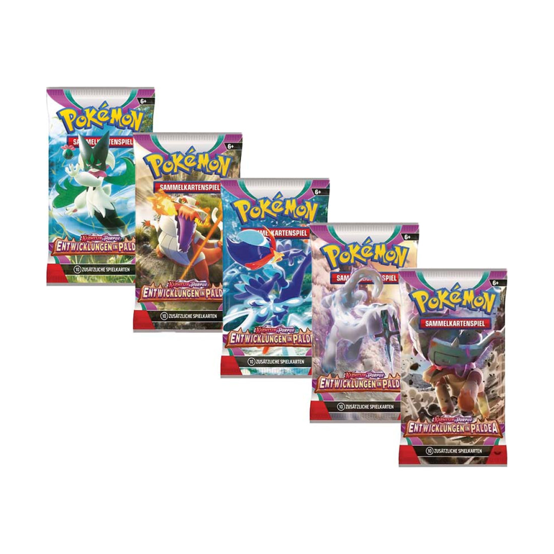 Pokemon Entwicklungen in Paldea Booster Deutsch