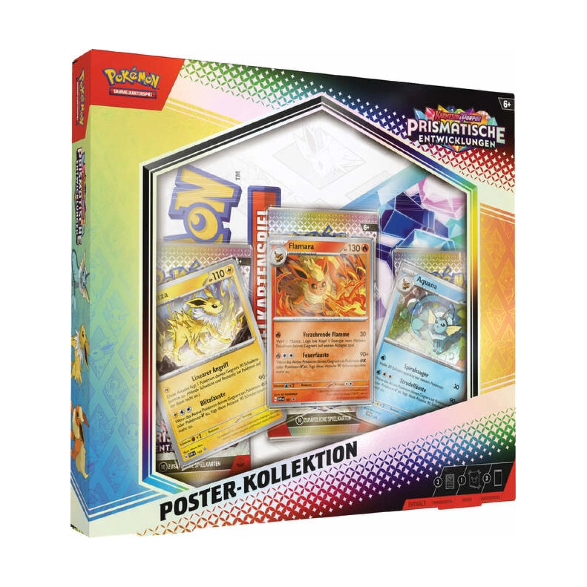 Pokemon Prismatische Entwicklungen Poster Kollektion Deutsch Vorbestellung