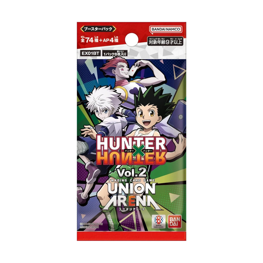 Union Arena Hunter x Hunter Vol.2 Booster Japanisch
