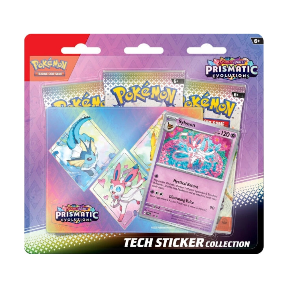 Pokemon Prismatische Entwicklungen Tech Sticker Kollektion Deutsch Vorbestellung