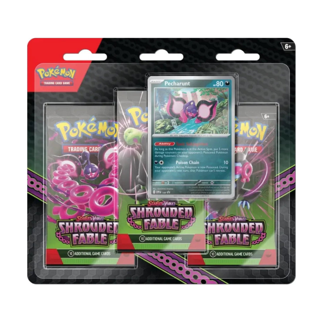 Pokemon Shrouded Fable 3er Blister Englisch
