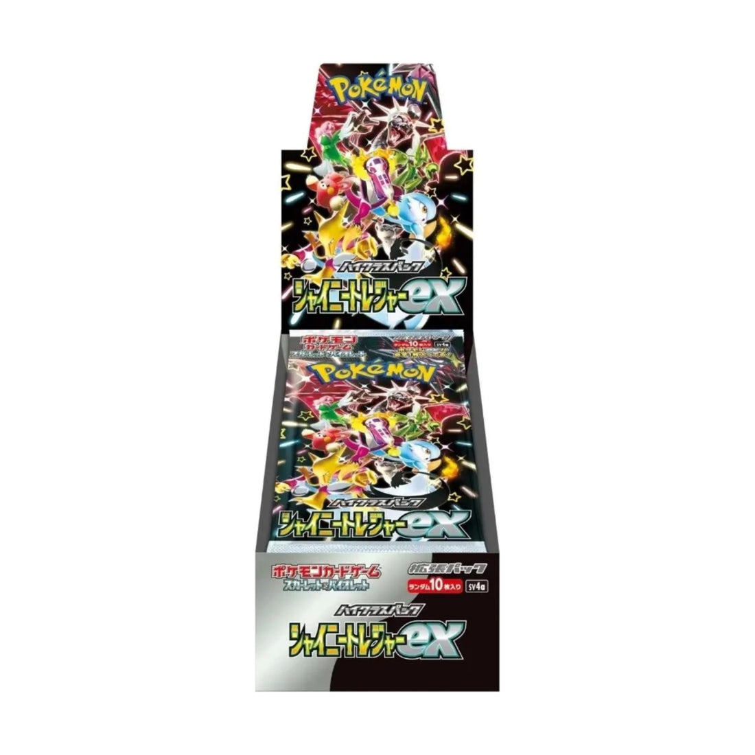 Pokemon Shiny Treasure EX Display SV4A Japanisch
