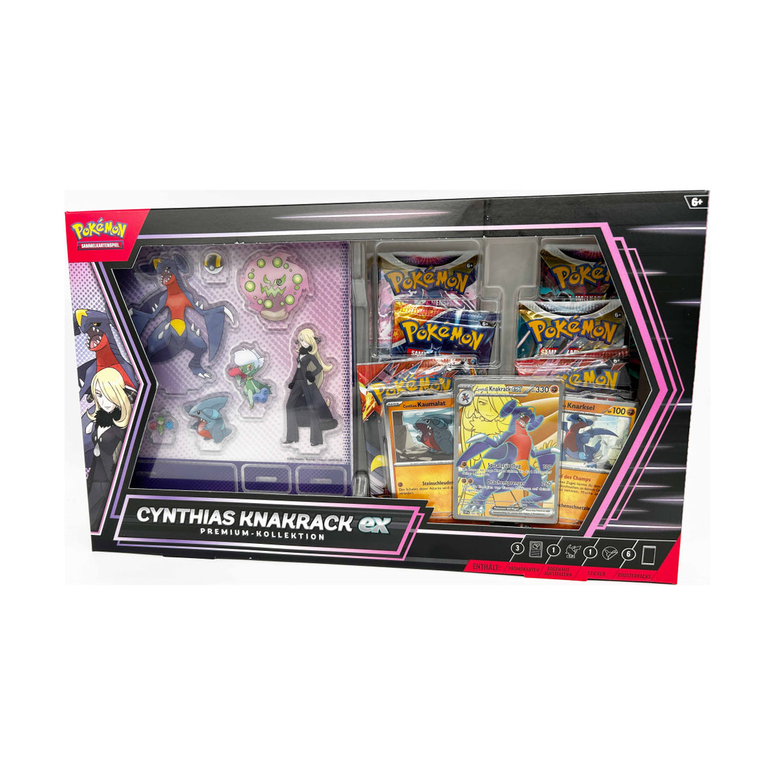 Pokemon Cynthias Knakrack-ex Premium Kollektion Deutsch