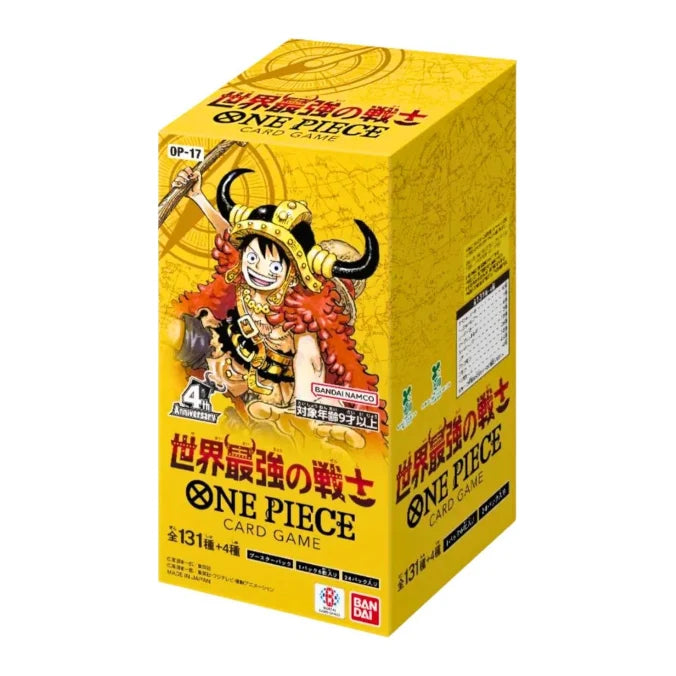 One Piece The Worlds strongest Warriors OP-17 Display Japanisch