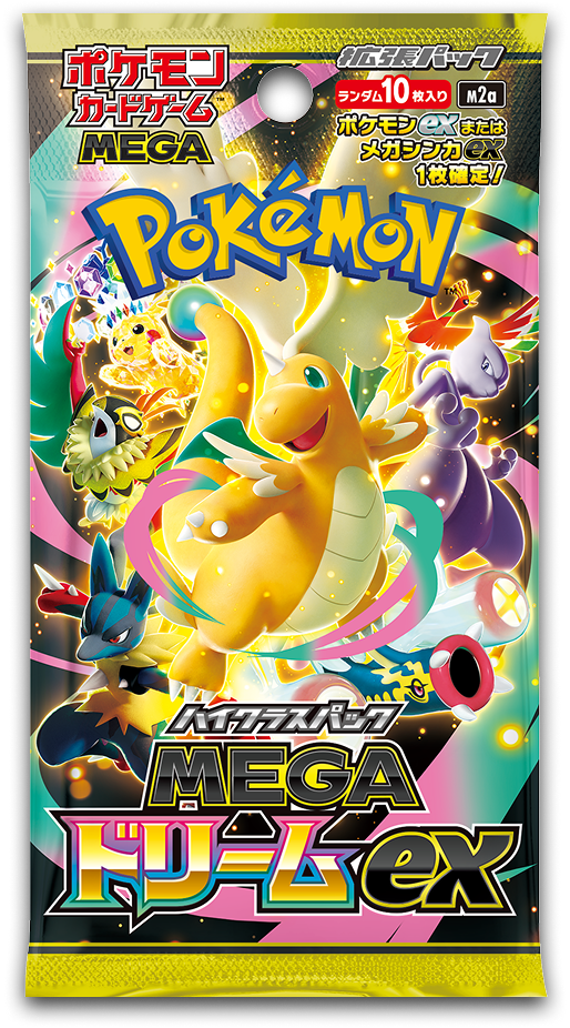 Pokemon Mega Dream Ex Booster Japanisch