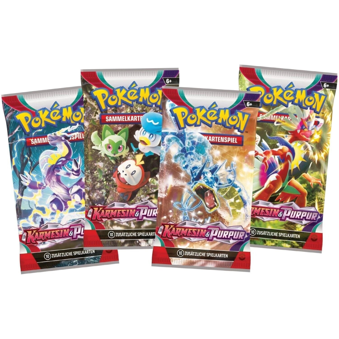 Pokemon Karmesin &amp; Purpur Booster Deutsch