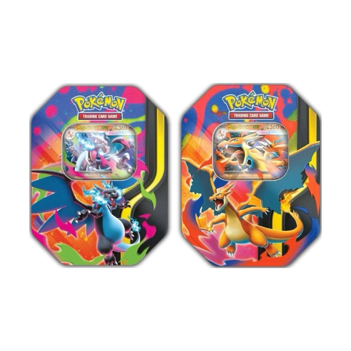 Pokemon Mega Glurak X &amp; Y EX Tin Deutsch