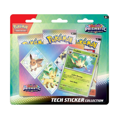 Pokemon Prismatische Entwicklungen Tech Sticker Kollektion Deutsch Vorbestellung