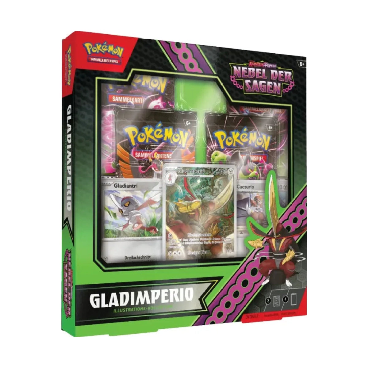 Pokemon Nebel der Sagen Gladimperio Illustration Collection Deutsch