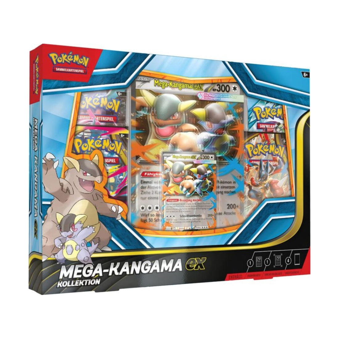 Pokemon Mega Kangama EX Kollektion Deutsch