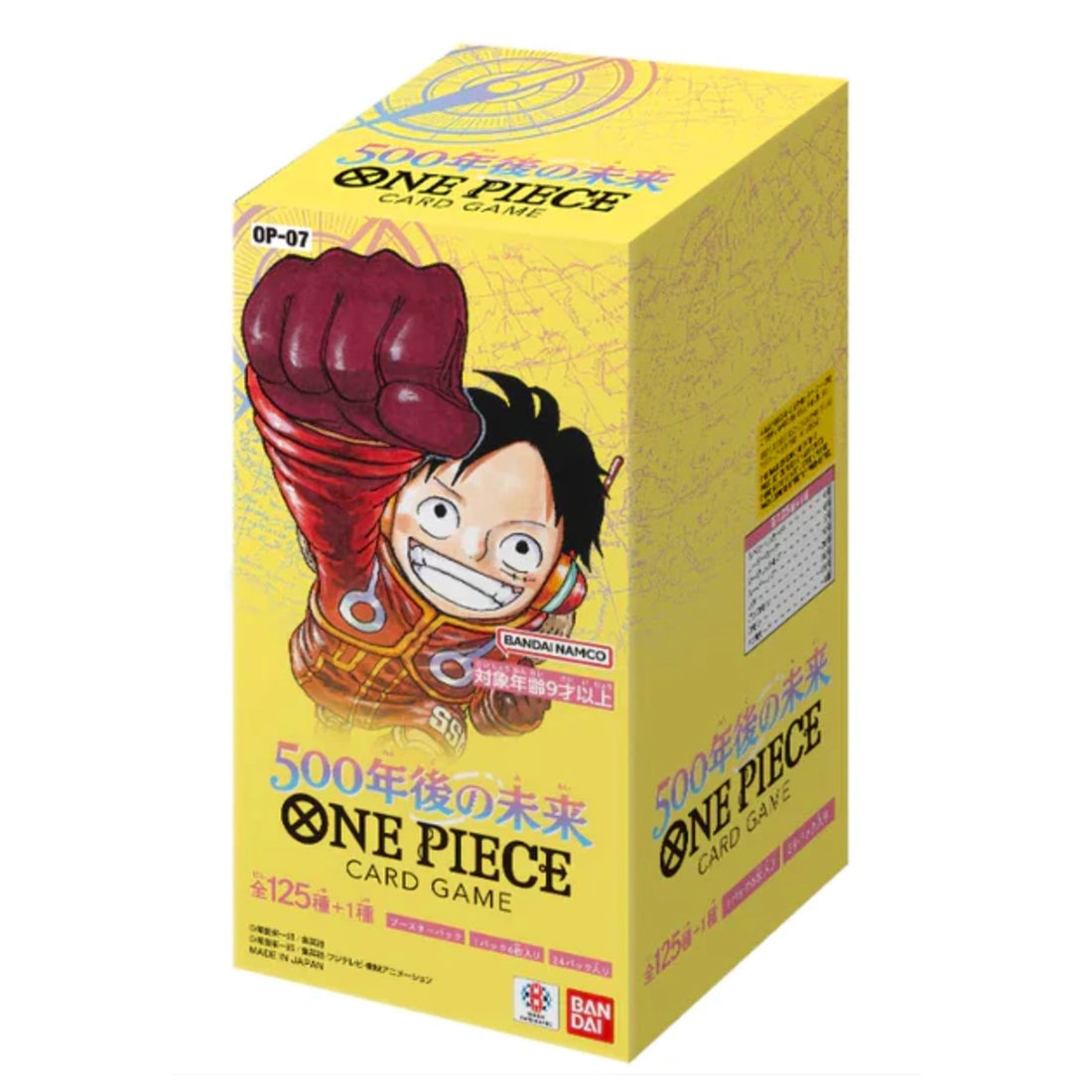 One Piece 500 Years in the Future Booster Display OP-07 Japanisch