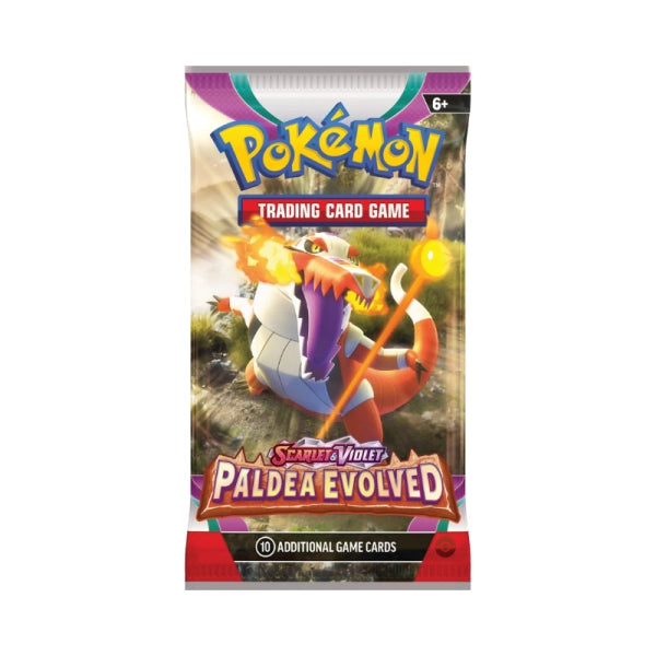 Pokemon Scarlet &amp; Violet Paldea Evolved Booster Englisch