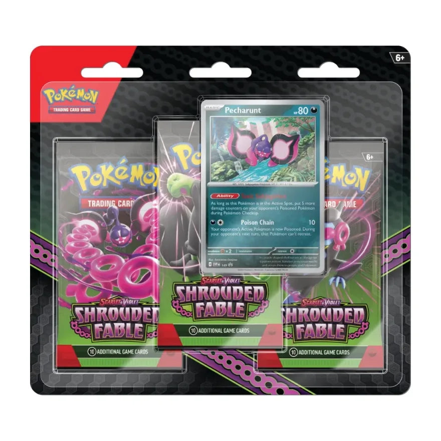 Pokemon Shrouded Fable 3er Blister Englisch