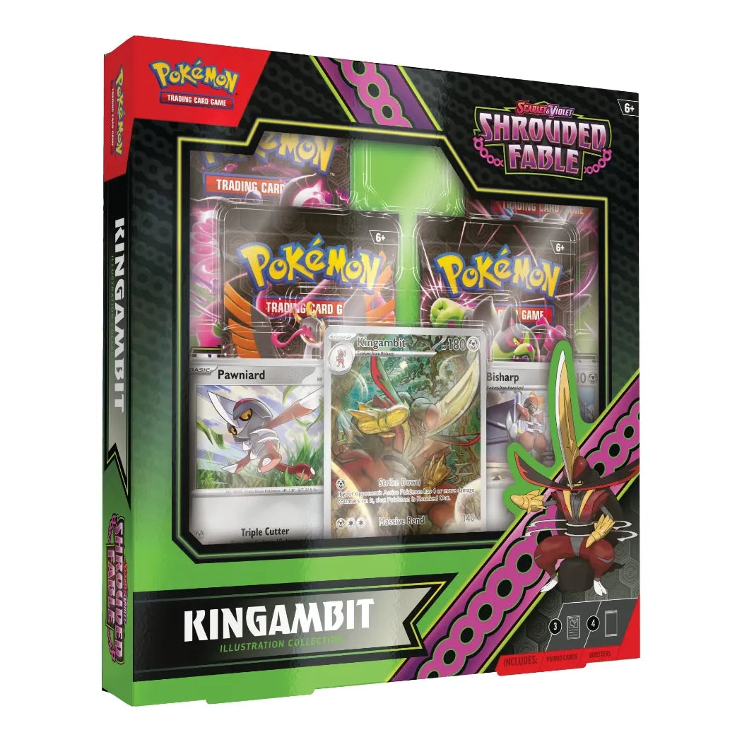 Pokemon Shrouded Fable Kingambit Illustration Collection Englisch