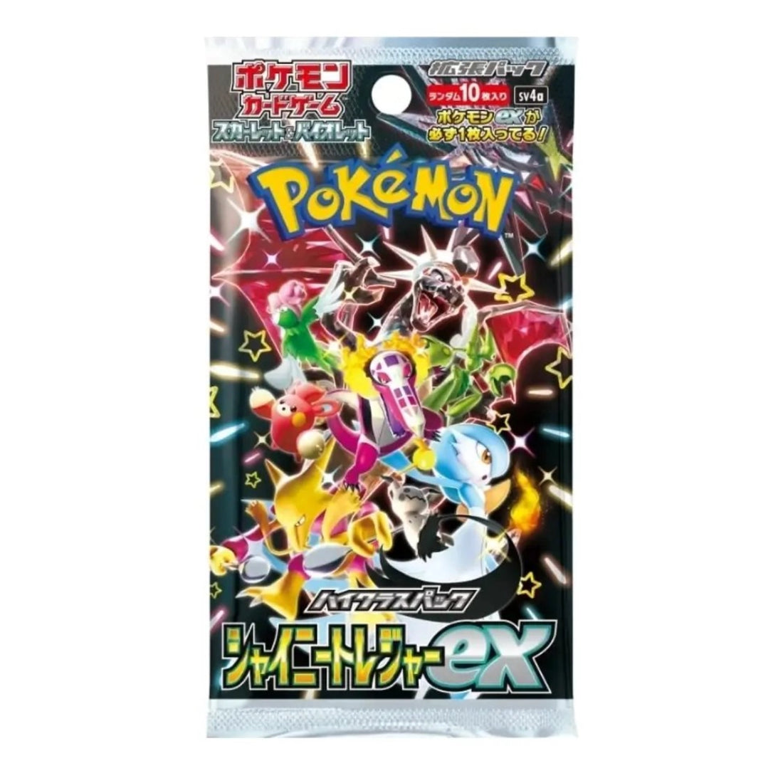 Pokemon Shiny Treasure EX Booster SV4A Japanisch