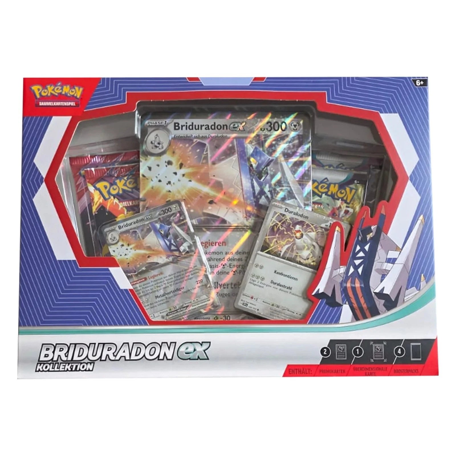 Pokemon Briduradon ex Kollektion Expert Exklusiv Deutsch